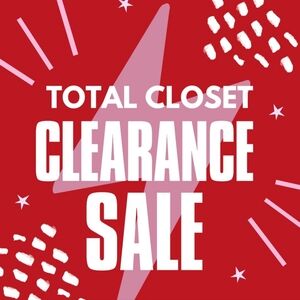 🔥CLOSING MY CLOSET SALE🔥